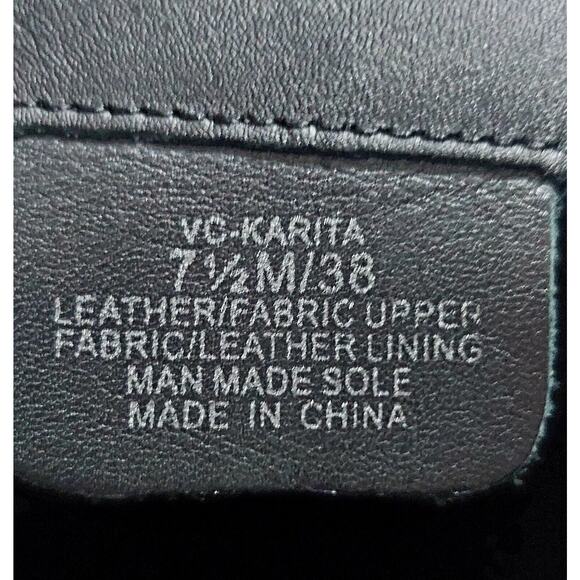 VINCE CAMUTO Karita Over the Knee Leather Riding Boots Black Women's Sz 7.5 M/38 - Picture 3 of 7